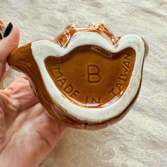 Vintage Teddy Bear Honey Pot Made in Taiwan - Picture 7 of 15